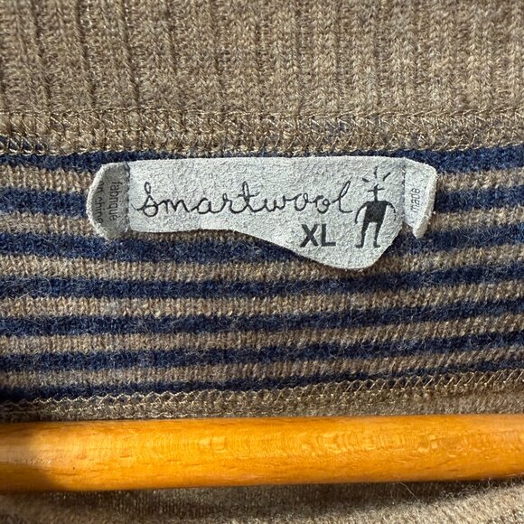 Smartwool Merino Wool Crewneck Sweater Tan Size XL - Picture 4 of 8